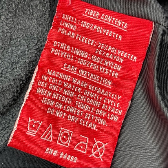 Esprit Quilted Jacket Full Zip Pockets Black Women’s Large Button Lined Y2K - Picture 9 of 13